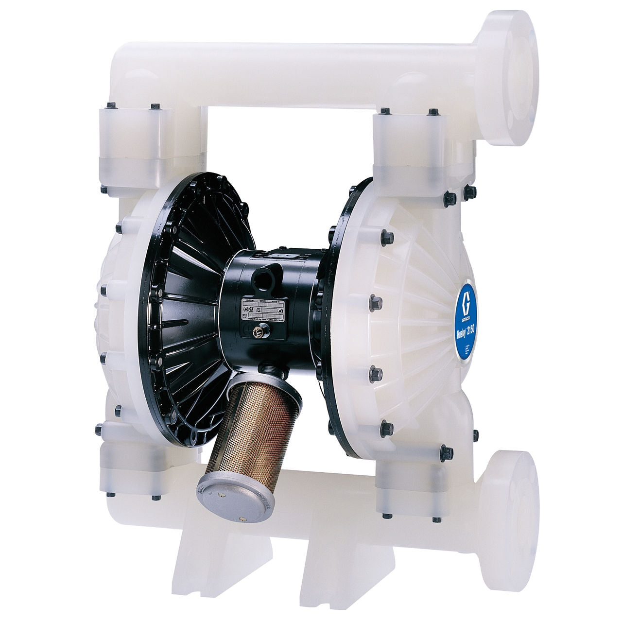 Graco DF2911 Husky 2150 2-inch Poly Diaphragm Pump, PTFE