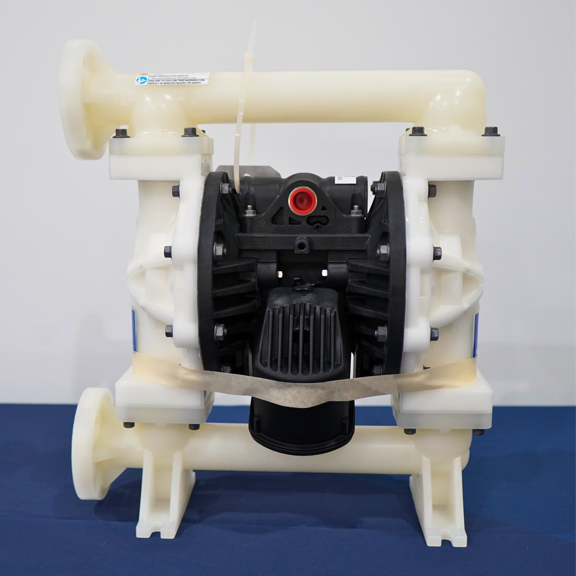 Graco 649049 Husky 1050 1-inch Poly Diaphragm Pump, Santoprene end