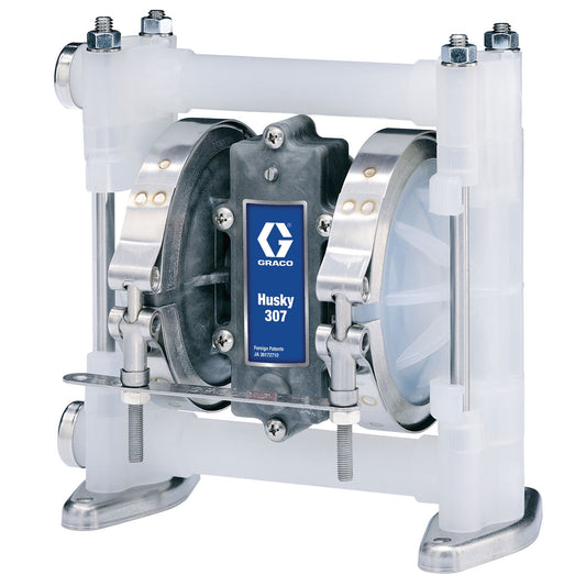 Graco D32911 Husky 307 3/8-inch Poly Diaphragm Pump, PTFE