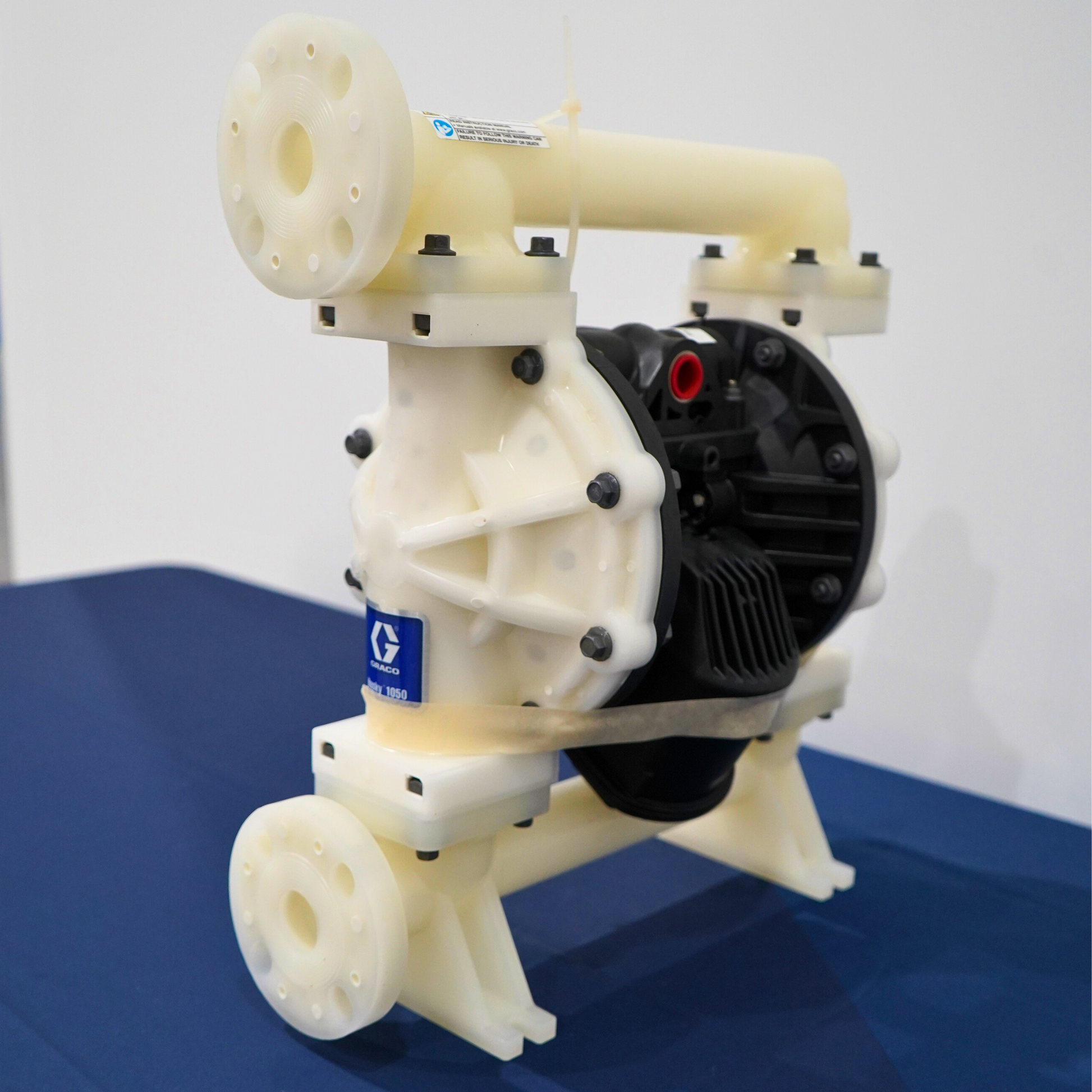 Graco 649049 Husky 1050 1-inch Poly Diaphragm Pump, Santoprene end