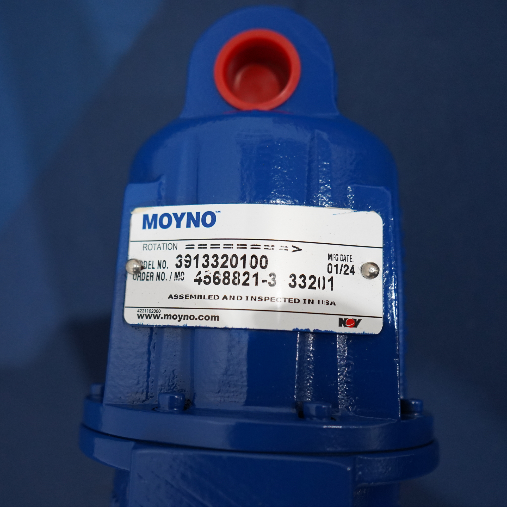 Moyno 33201 Progressive Cavity Pump model number 3913320100